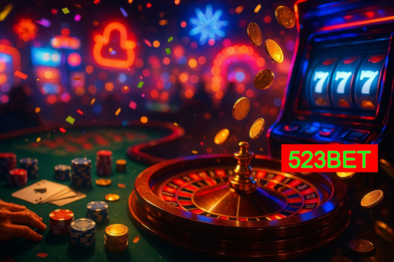 Jogos emocionantes no 523BET